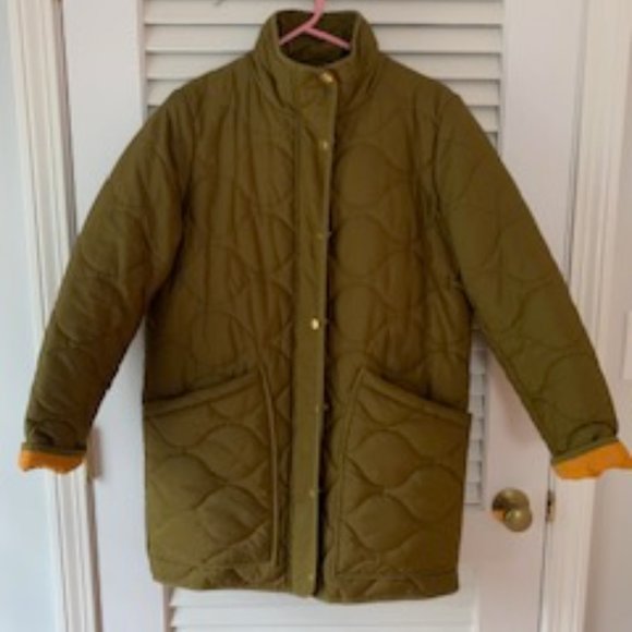 J.Crew Women's Cocoon Puffer coat - Picture 1 of 3